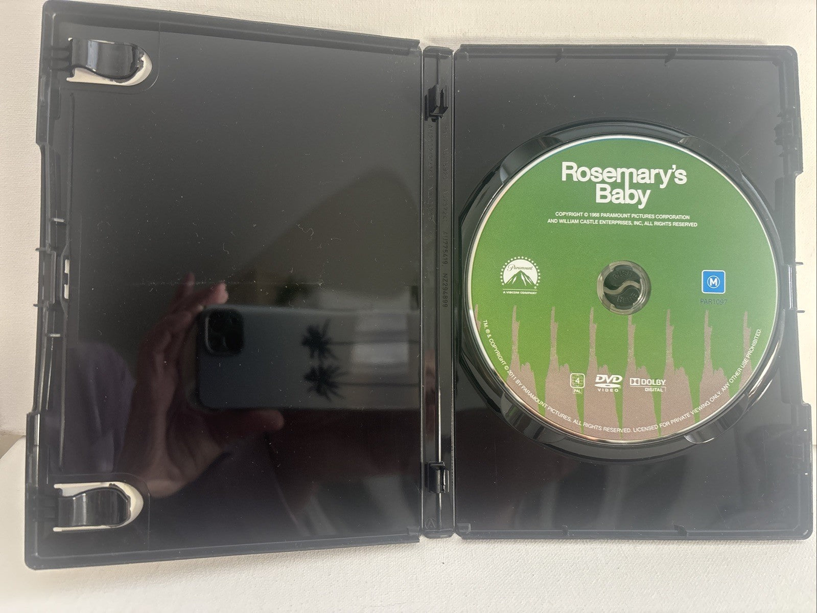 Rosemary's Baby (DVD, 1968) Horror Region 4 DVD RetroExchange Australia