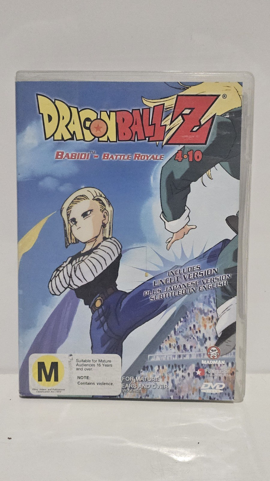 Dragon Ball Z: Vol 4: Part 10 (DVD, 2000) Retro Exchange Australia