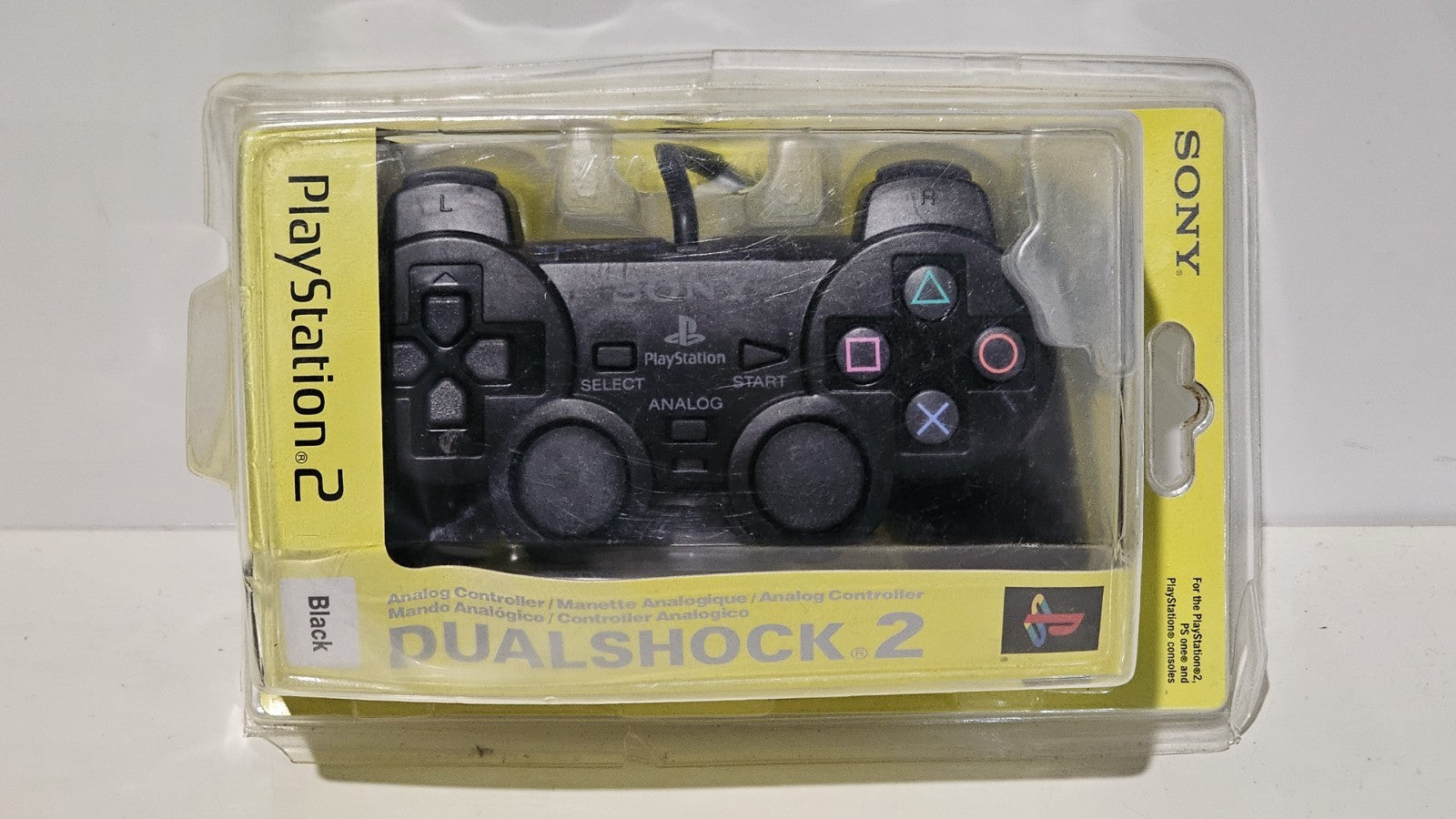 New Sony PlayStation 2 Dual Shock 2, Black, Factory Sealed. PlayStation 2 PS2 Accessory Retro Exchange Australia