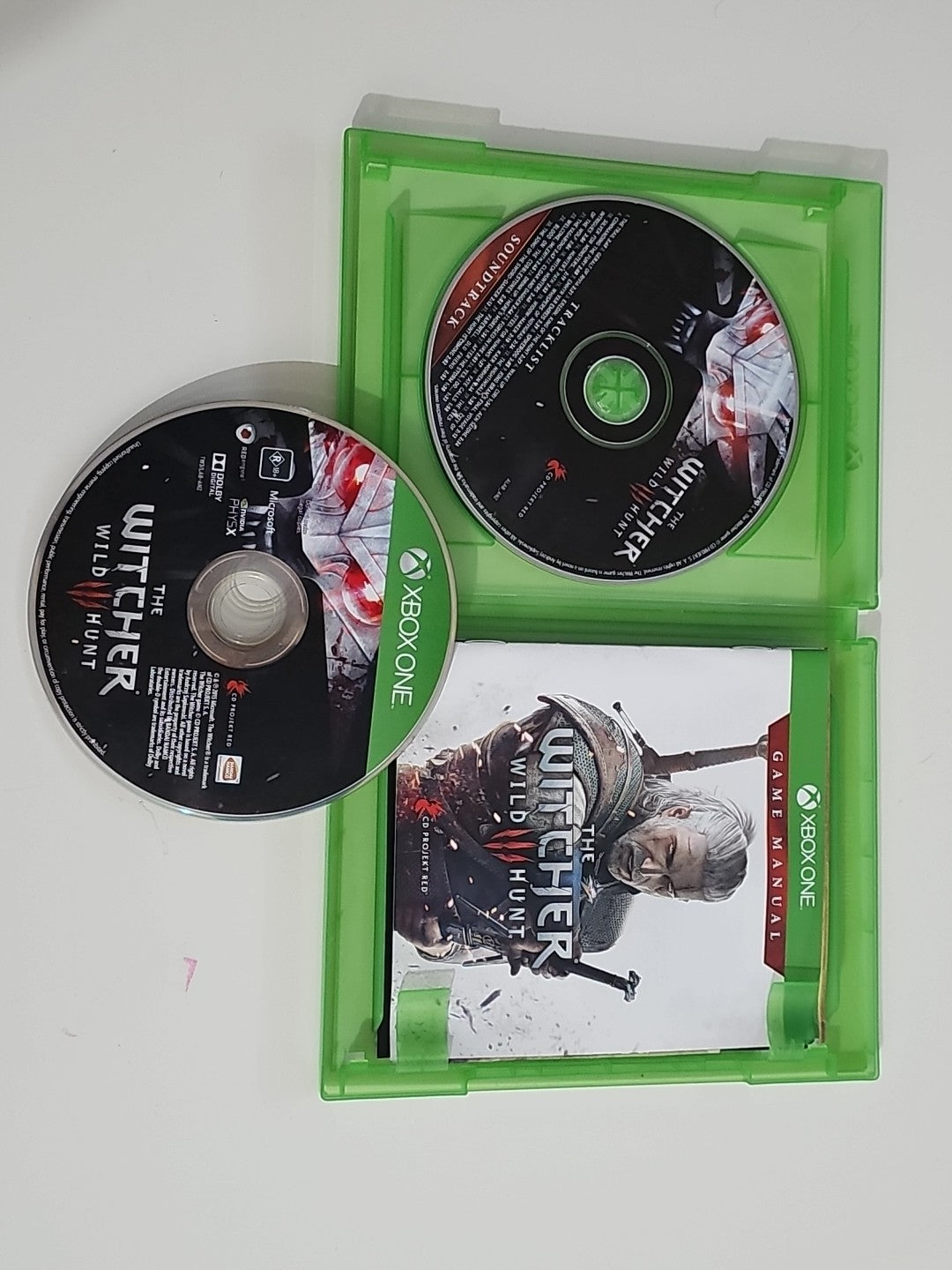 The Witcher 3: Wild Hunt - Xbox One Inc Map, Soundtrack, Compendium & Stickers Game Retro Exchange Australia