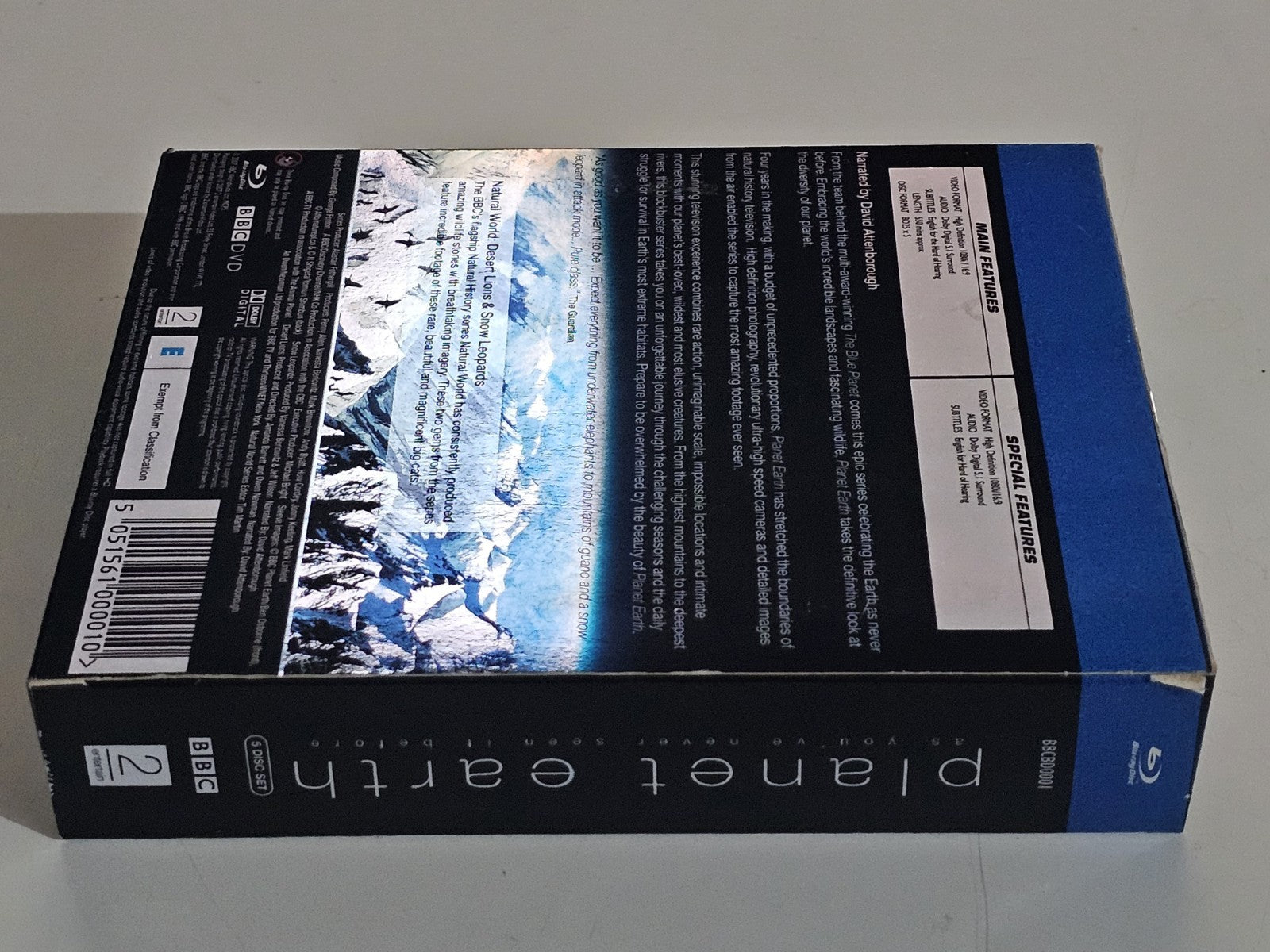Planet Earth, Complete Series (5-disc Blu-Ray, 2006, BBC) Dvd Box Set Retro Exchange Australia