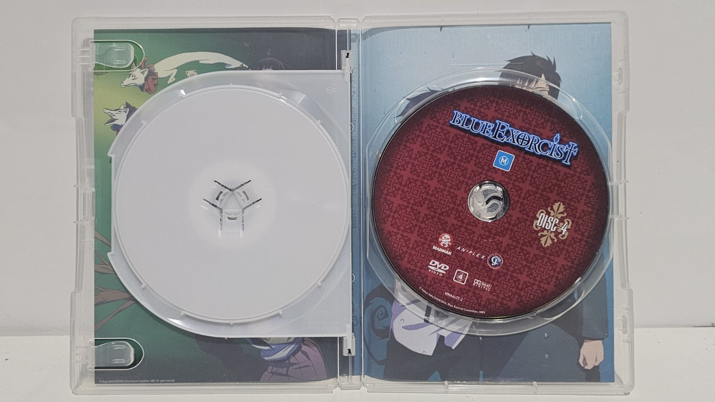 Blue Exorcist Collection 2 DVD Anime Episodes 14–25 Region 4 Madman Dvd Box Set Retro Exchange Australia