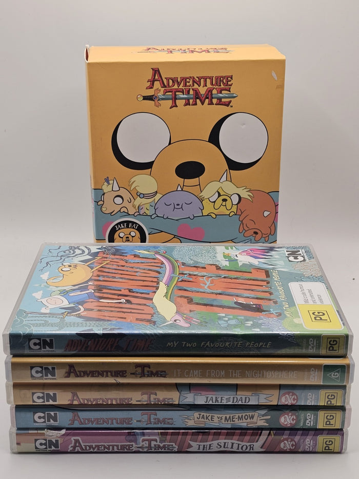 Adventure Time – Jake the Dad DVD Collector Box Set – 5 DVD Collection | Retro Exchange
