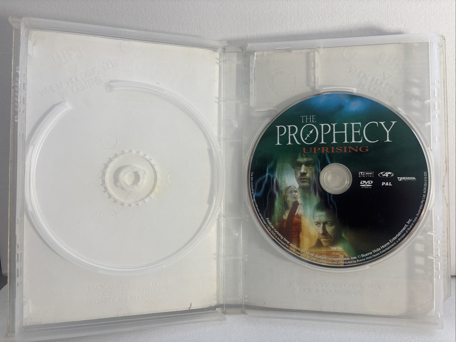 Prophecy -Uprising (DVD, 2005) Horror Region 4 Ex Rental DVD RetroExchange Australia