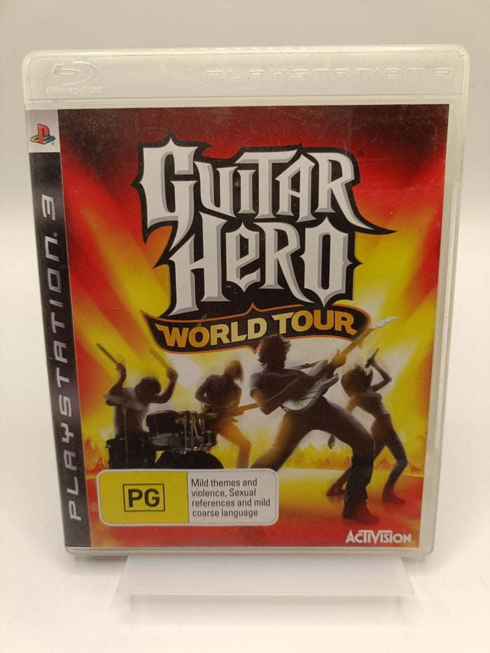 PS3 - GUITAR HERO WORLD TOUR - With Manual - ACTIVISION - PlayStation 3 | Retro Exchange