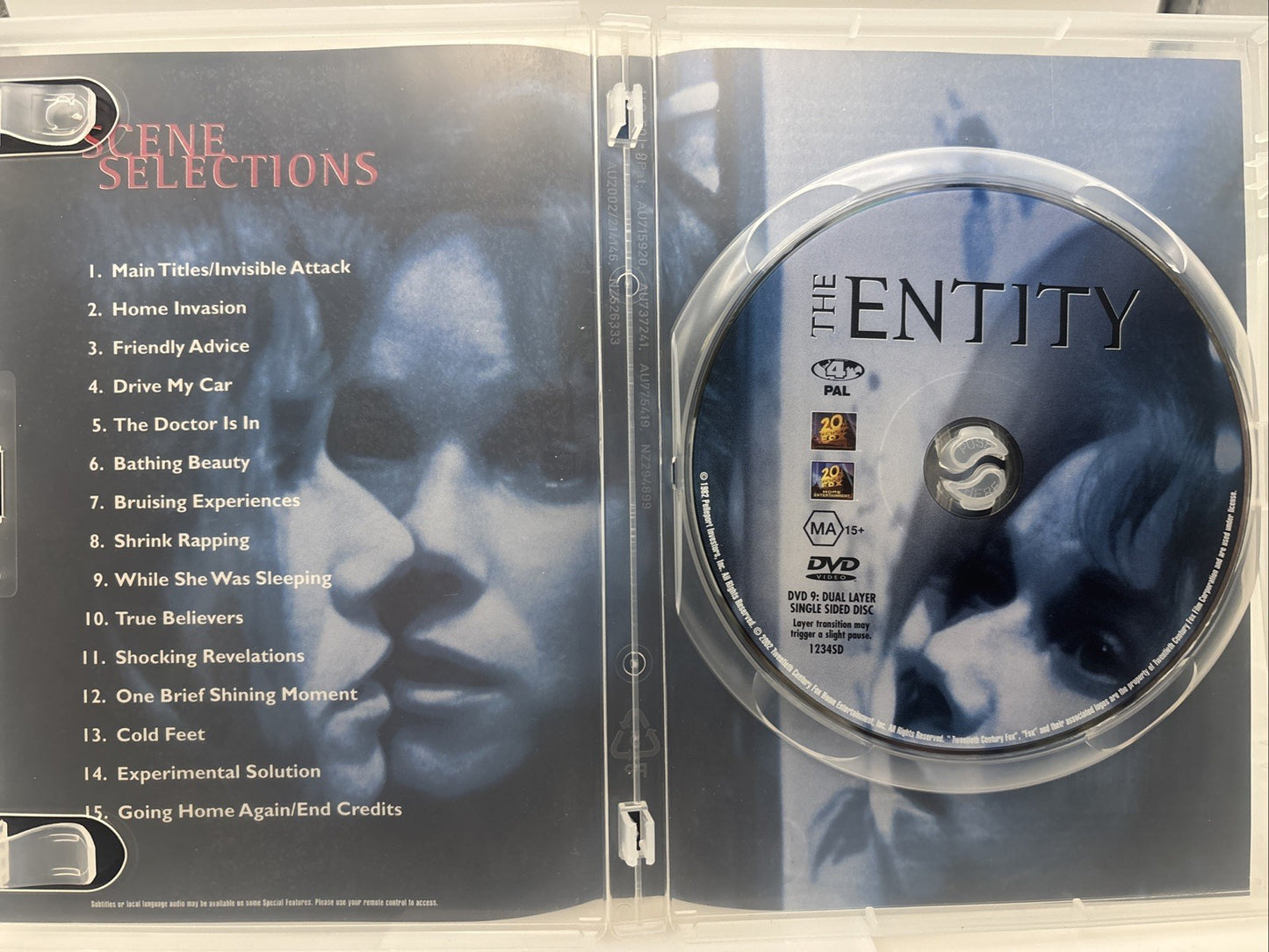 Entity, the (DVD, 1982) Horror Region 4 DVD RetroExchange Australia