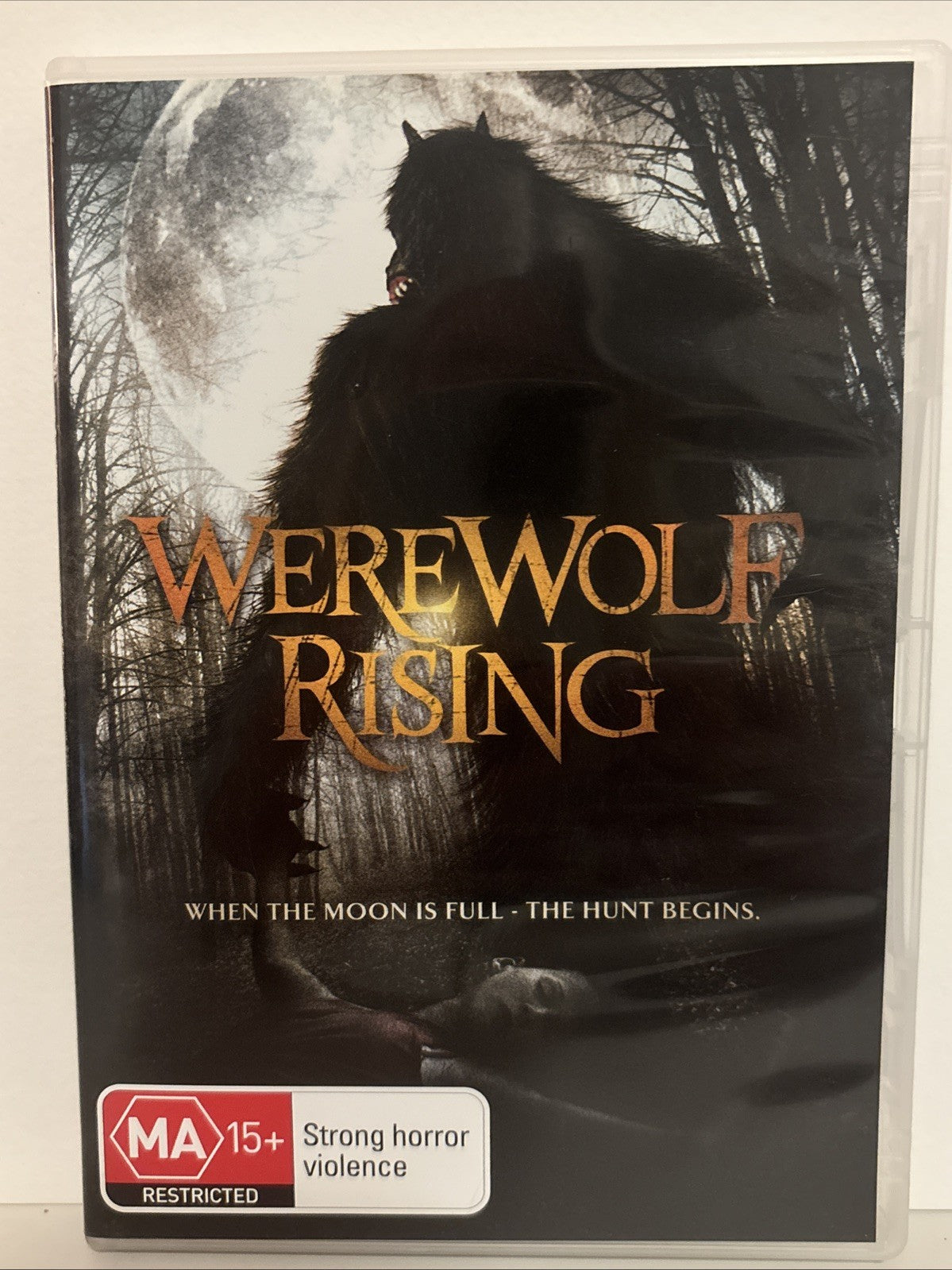 Werewolf Rising DVD Horror region 4 Retro Exchange Australia