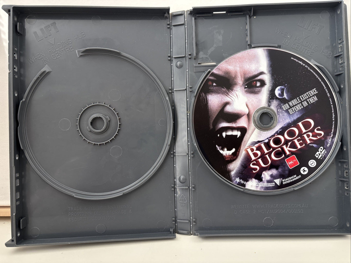 Bloodsuckers DVD 2005 Horror Region 4 Retro Exchange Australia