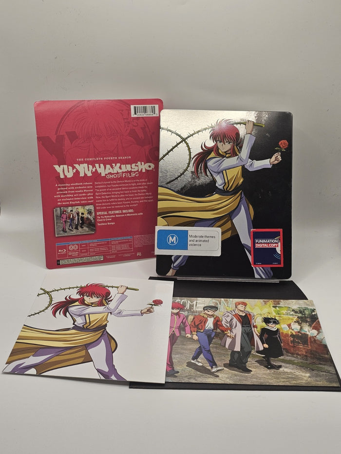 Yu Yu Hakusho Ghost Files | Season 4 Steelbook Blu-ray Complete Fourth Season | Retro Exchange