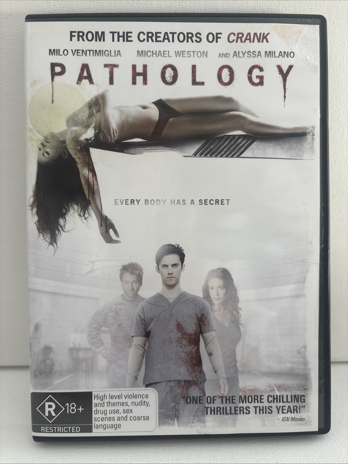 Pathology (DVD, 2008) Horror Region 4 DVD RetroExchange Australia