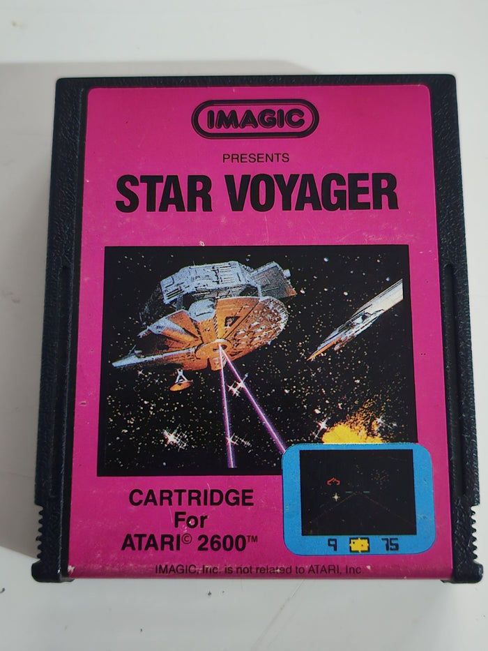 Star Voyager (Atari 2600) – Imagic – Original Cartridge – Tested | Retro Exchange