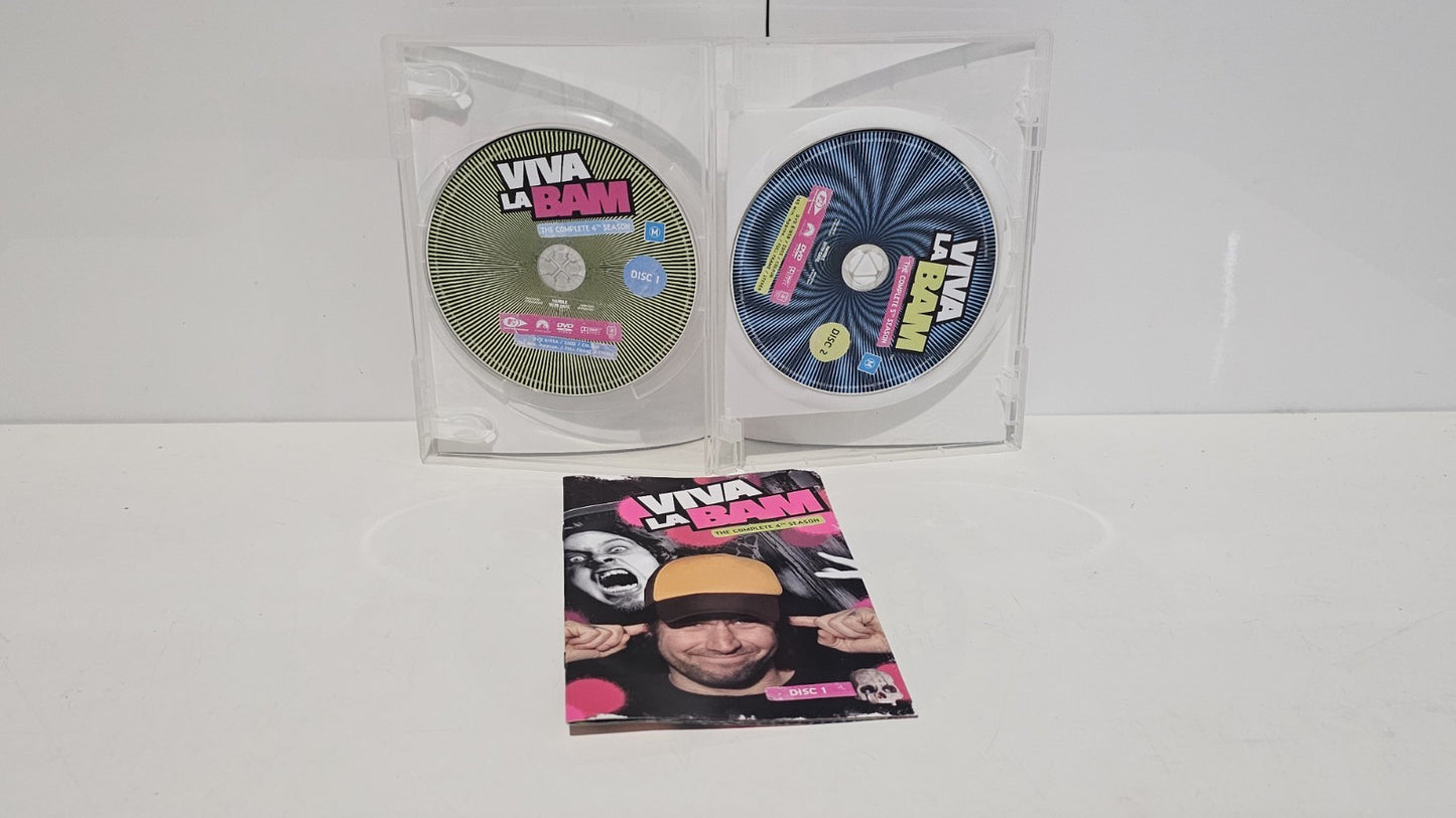 Viva La Bam Seasons 1–5 DVD Bundle MTV Bam Margera Uncensored Set - Region 4 Retro Exchange Australia