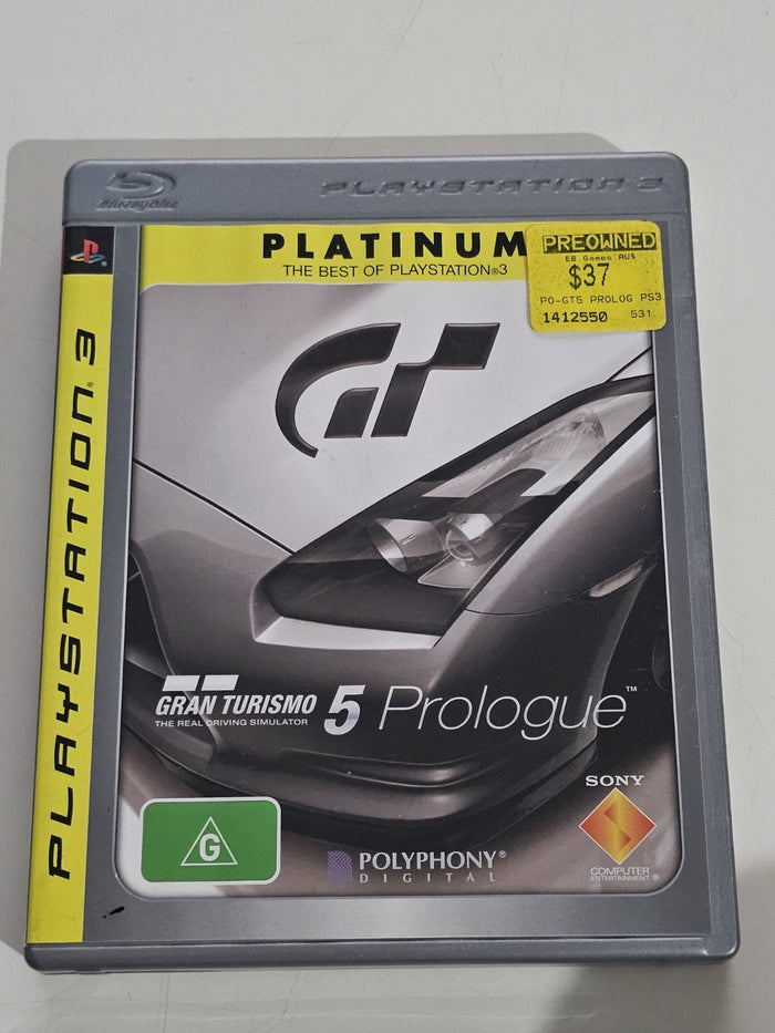 Gran Turismo 5 Prologue Sony PS3 Platinum Playstation 3 | Retro Exchange