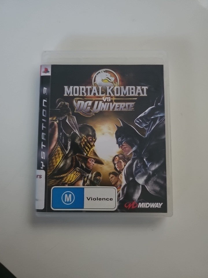 Mortal Kombat vs. DC Universe - Playstation 3 PAL AUS PlayStation 3 PS3 Game Retro Exchange Australia
