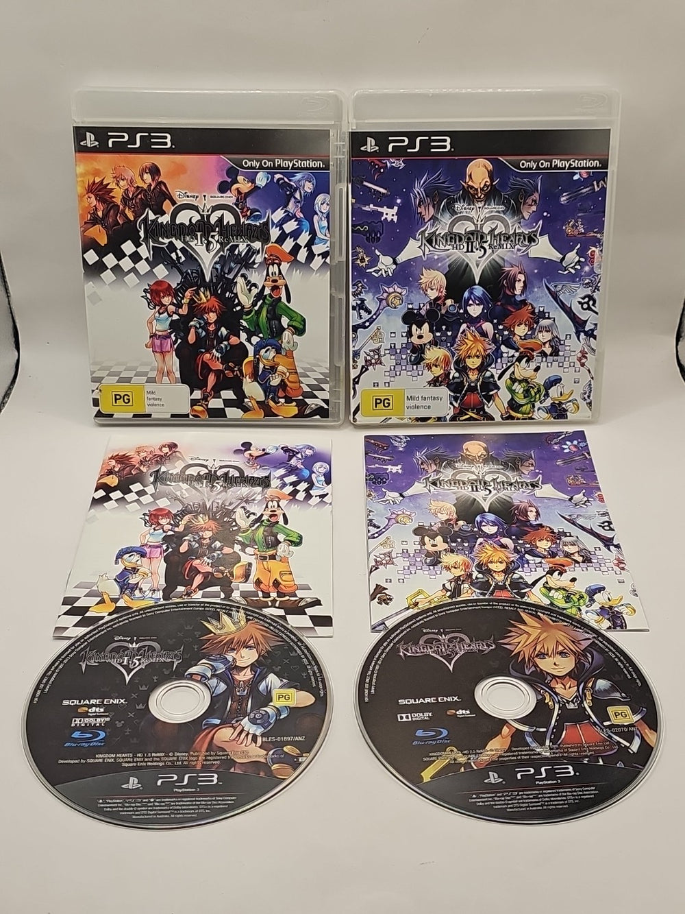 Kingdom Hearts 1.5 and 2.5 ReMix PS3 Game Bundle - Sony PlayStation 3 | Retro Exchange