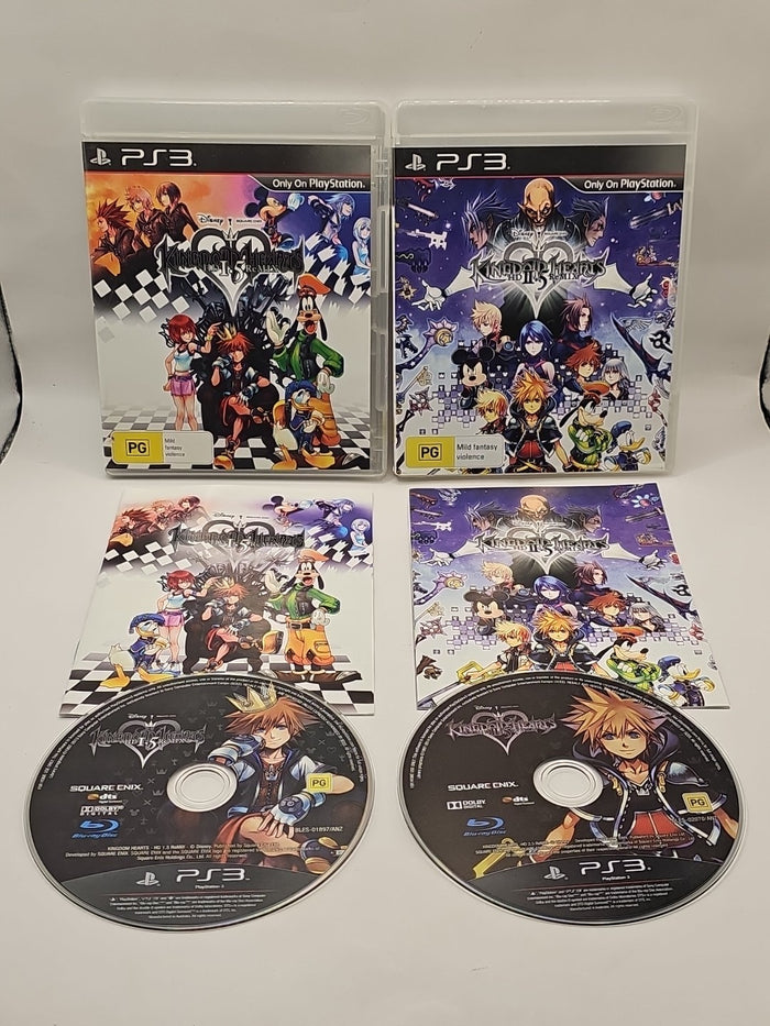 Kingdom Hearts 1.5 and 2.5 ReMix PS3 Game Bundle - Sony PlayStation 3 | Retro Exchange
