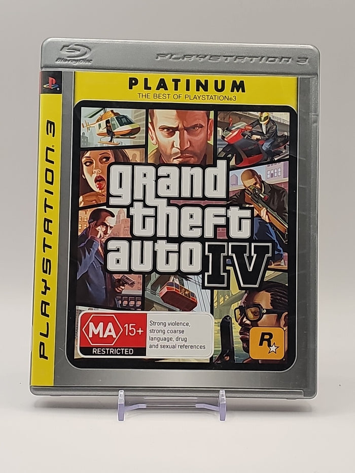 GTA Grand Theft Auto IV 4 PS3 - Complete with Manual + Map | Retro Exchange