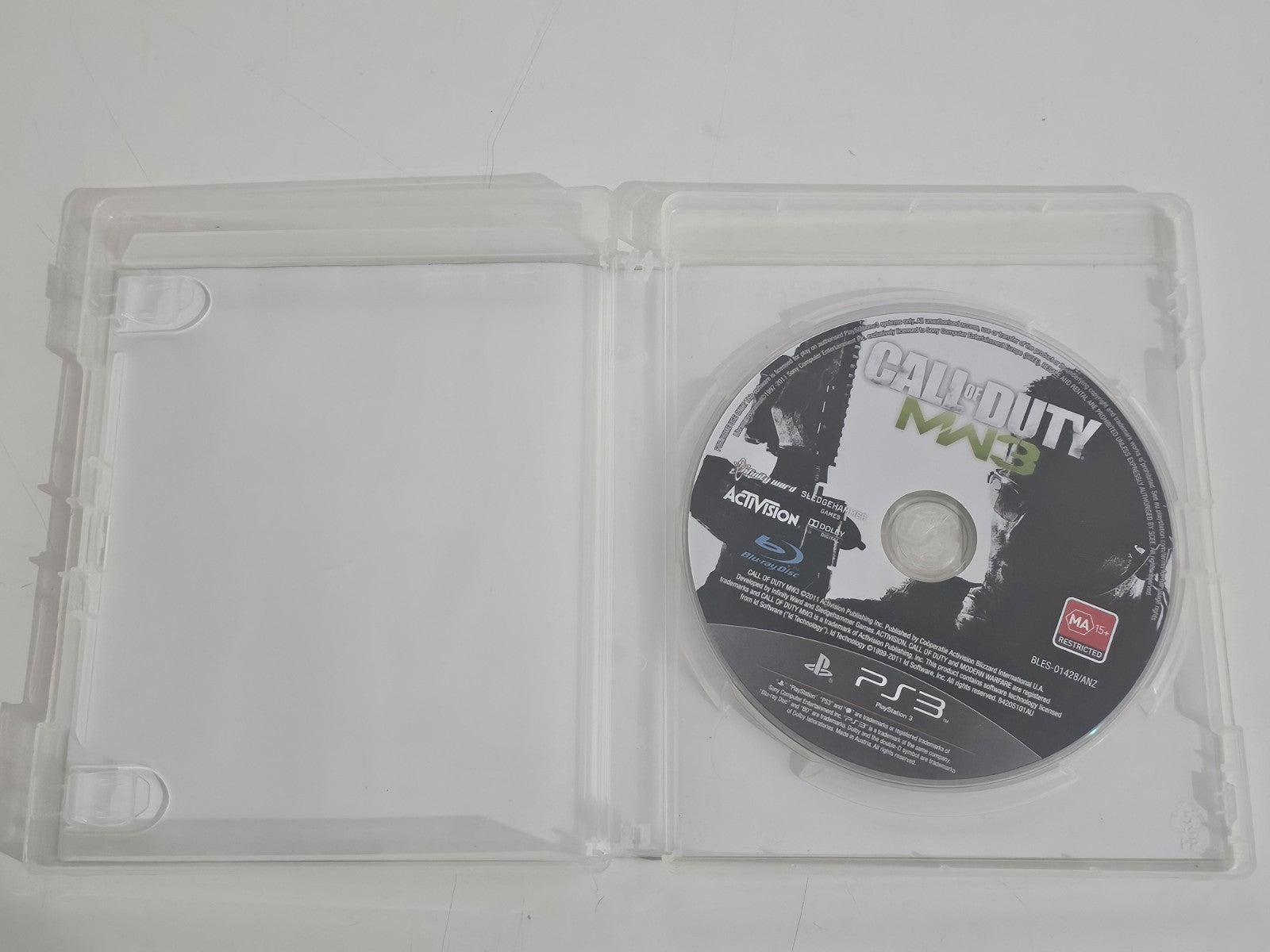 Call of Duty Modern Warfare 3 PS3 Game Playstation 3 MW3 PlayStation 3 PS3 Retro Exchange Australia