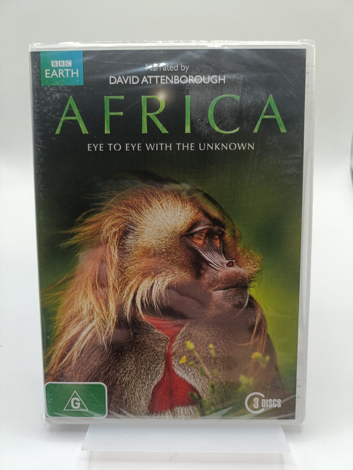 Africa : Eye to Eye With The Unknown - 3 DVD Set (2013) - David Attenborough | Retro Exchange