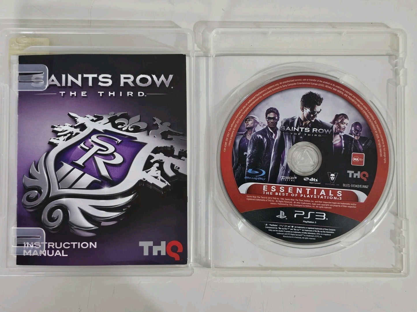 PS3 Sony Playstation - Saints Row: The Third - With Manual - Au PlayStation 3 PS3 Game Retro Exchange Australia