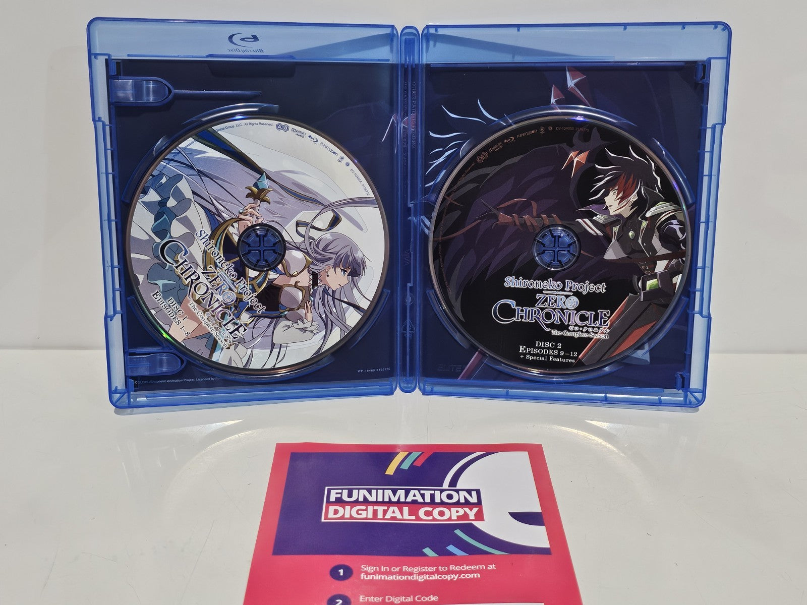 Shironeko Project Zero Chronicle The Complete Season Blu Ray Dvd Retro Exchange Australia
