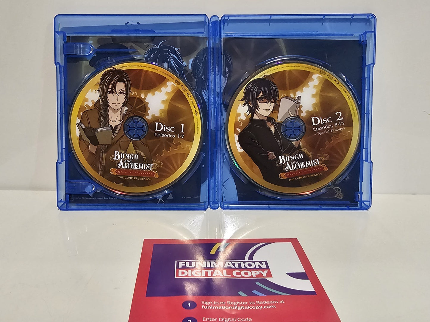 Bungo And Alchemist - Gears Of Judgement: The Complete Season (Blu-ray,2021) Dvd Box Set Retro Exchange Australia