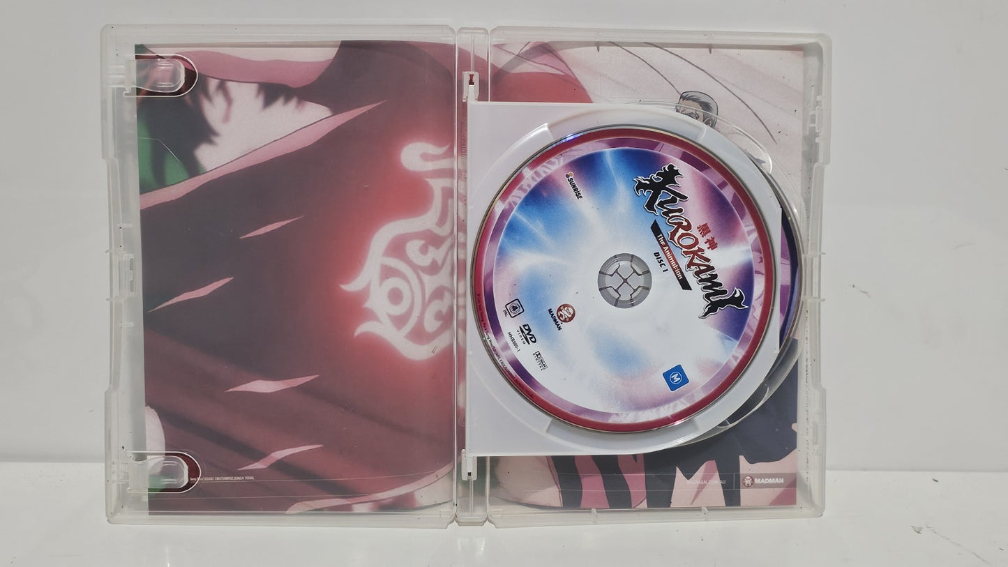 Kurokami The Animation Collection 1 DVD (2 Disc) Anime Episodes 1–12 Region 4 Dvd Box Set Retro Exchange Australia
