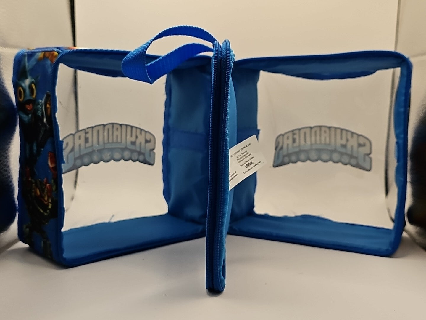 Skylanders Show And Go Display Carrying Case Blue Storage Game Piece 2014 Accessory Retro Exchange Australia