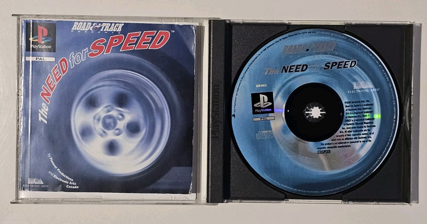 The Need For Speed PS1 Playstation 1 Game PAL Complete w/Manual PlayStation 1 PS1 Retro Exchange Australia