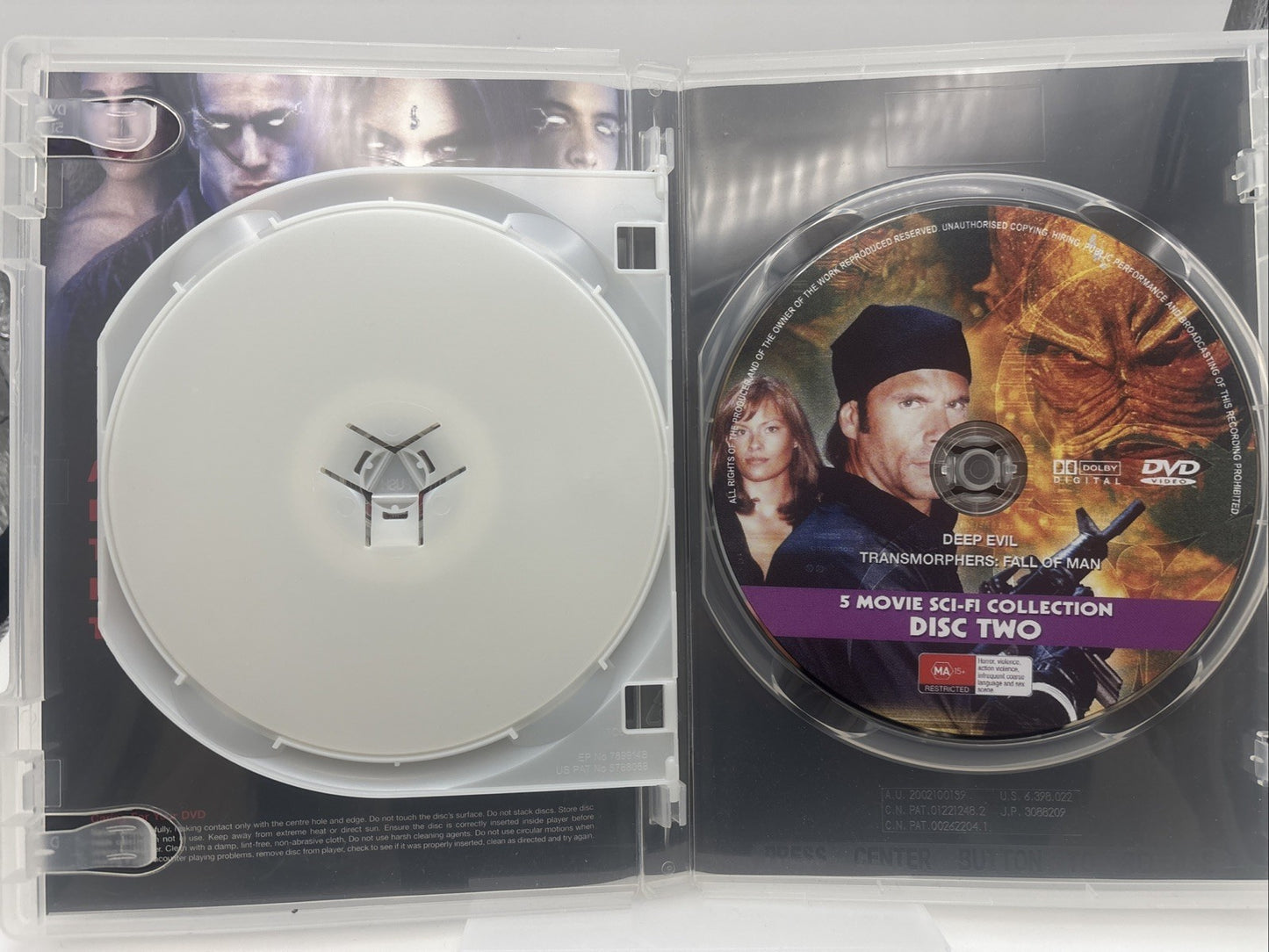 5Movie Horror DVD: Alien Abduction,Invasion, The Source,Deep Evil, Transmorphers DVD RetroExchange Australia
