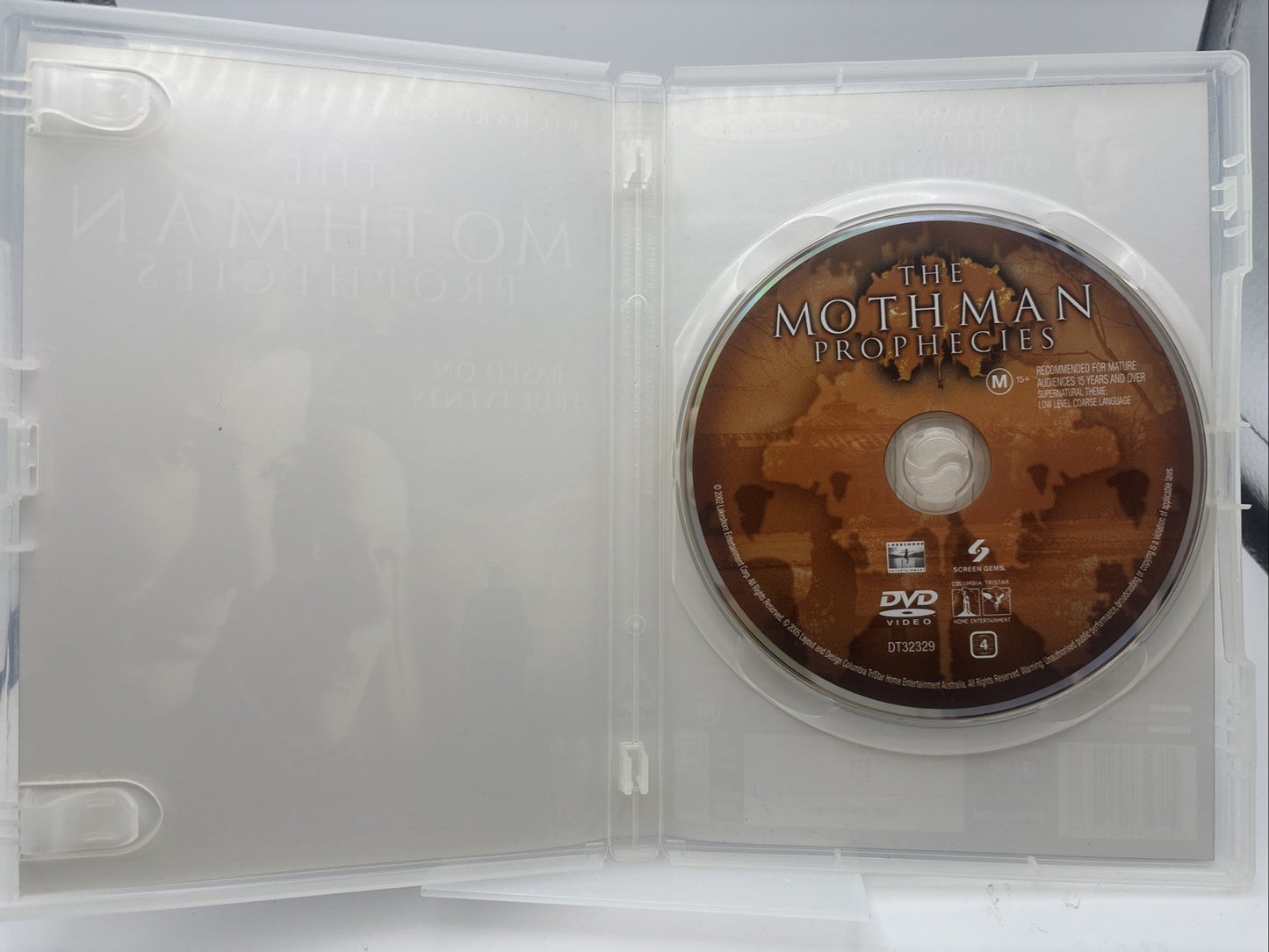 The Mothman Prophecies (DVD, 2002) Horror Region 4 DVD RetroExchange Australia