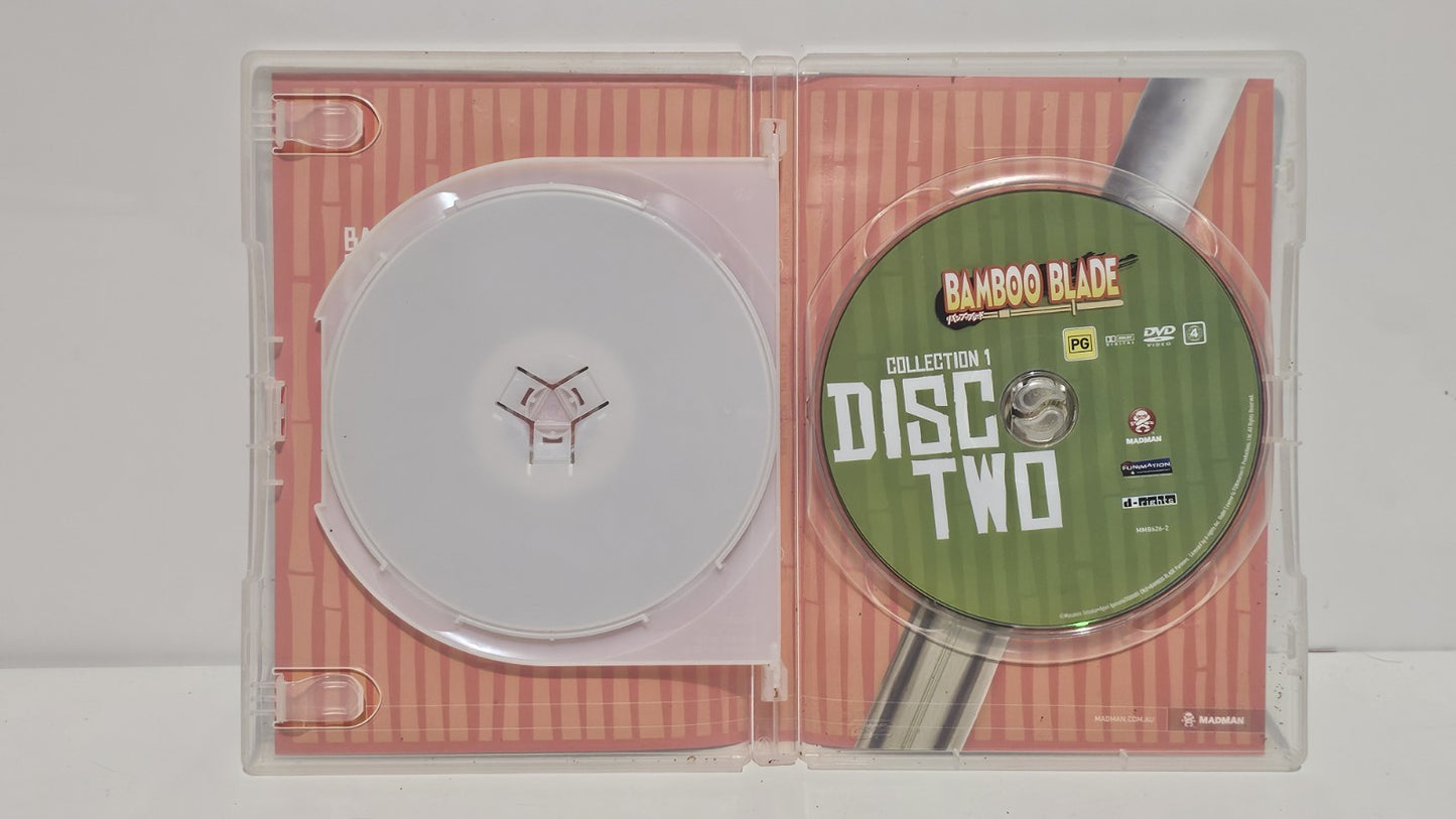 Bamboo Blade: Collection 1 - Region 4 - Anime DVD - Episodes 1-13 2 Discs Dvd Box Set Retro Exchange Australia