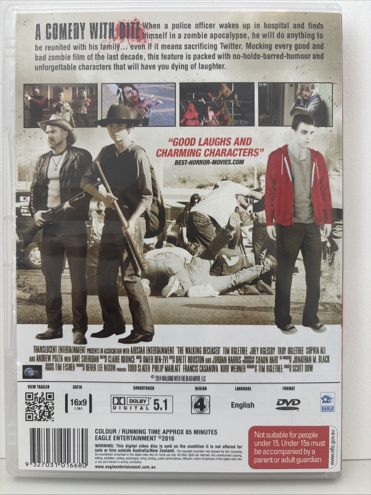 The Walking Deceased DVD - Horror Region 4 Retro Exchange Australia