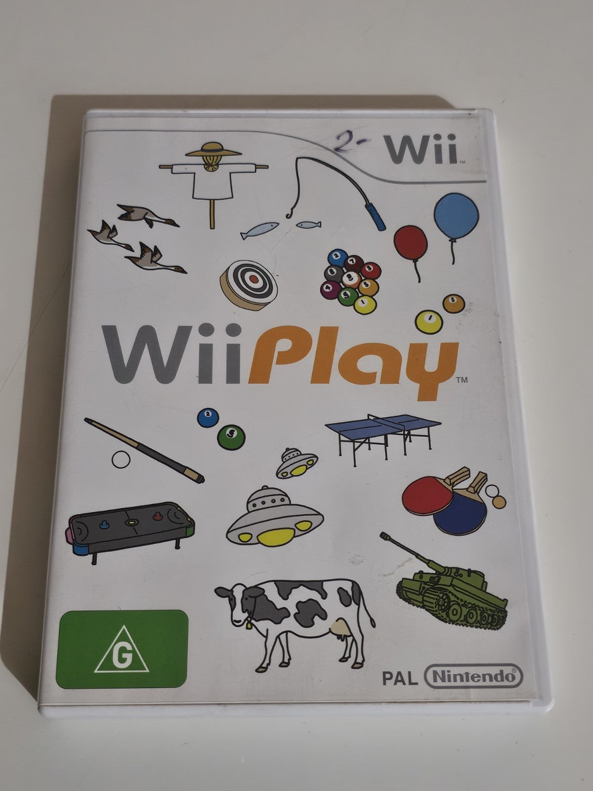 Nintendo Wii: Wii Play - Very Good Condition - Pal Game Retro Exchange Australia
