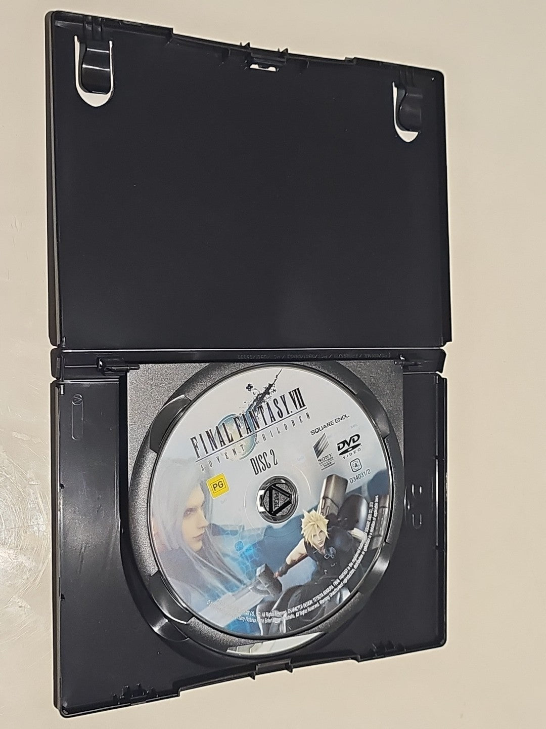Final Fantasy VII 7: Advent Children PAL DVD Region 4 (2-Discs) 2006. Dvd Box Set Retro Exchange Australia