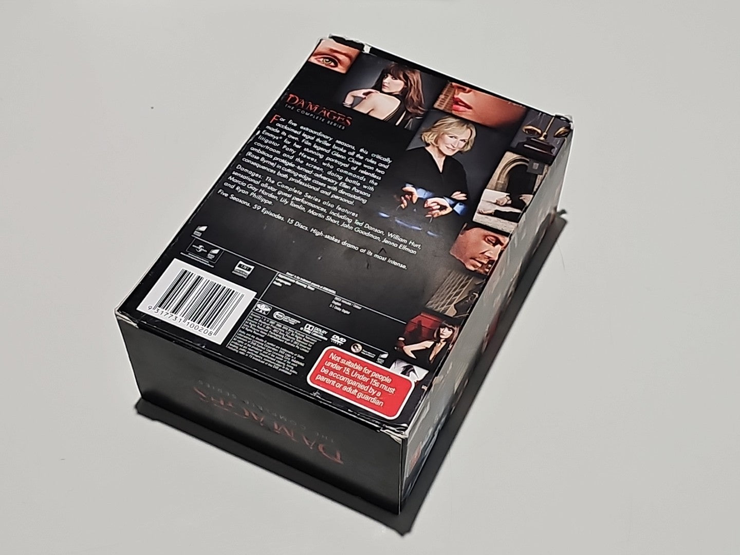 Damages - The Complete Series 1-5 (1 2 3 4 5) Box Set DVD 2020 Region 4 PAL Dvd Box Set Retro Exchange Australia