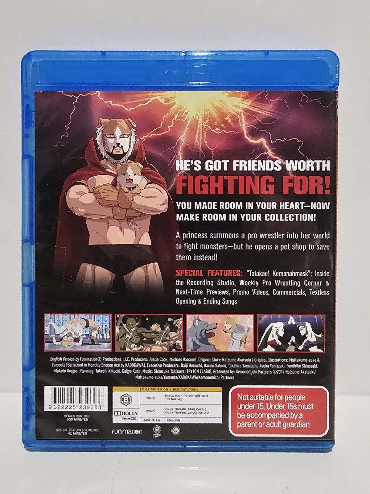 Kemono Michi: Rise Up Anime Blu Ray Complete Series - Region B Dvd Retro Exchange Australia