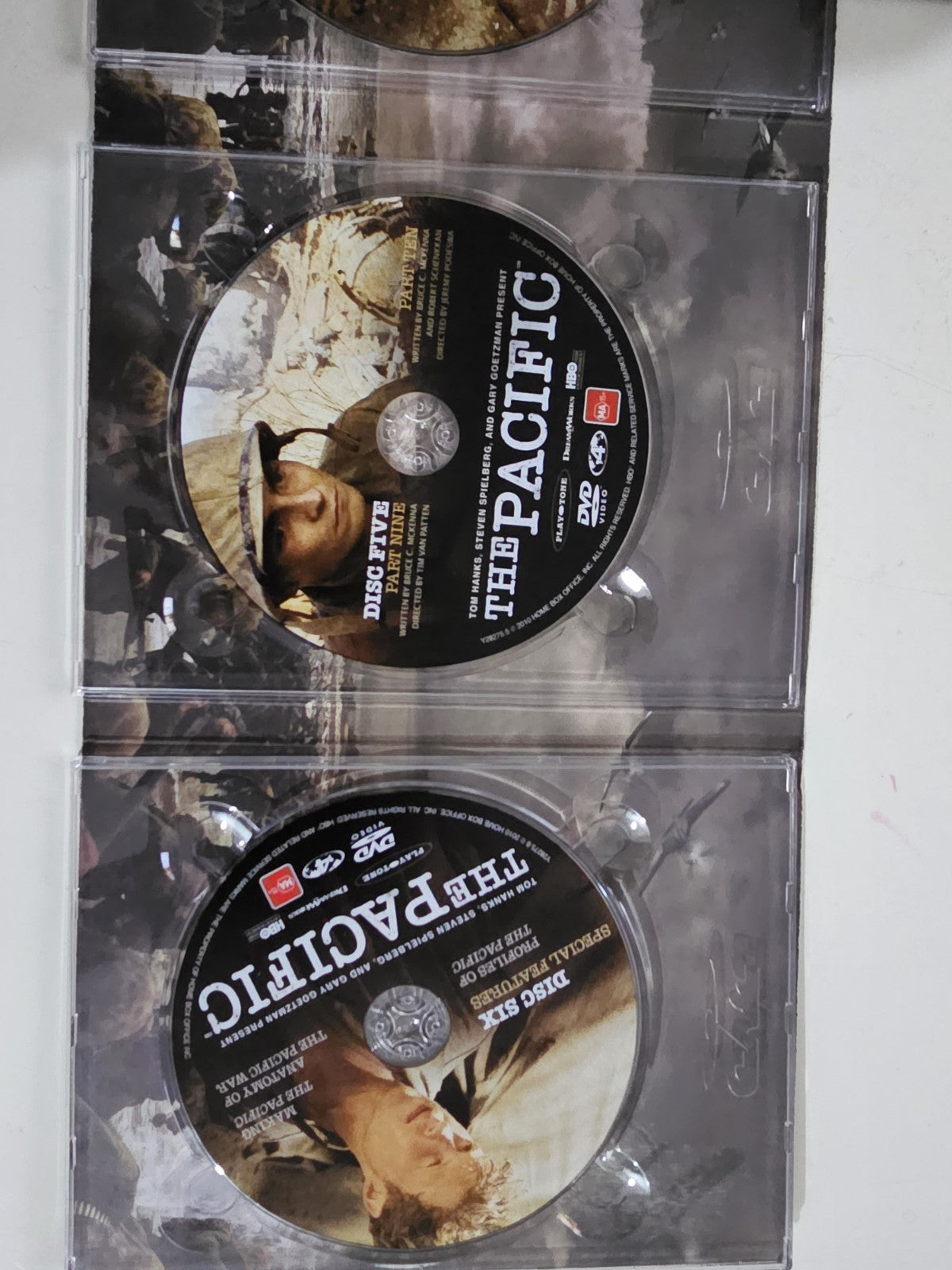 The Pacific Dvds Complete HBO Series Steel Metal Tin Box Set Edition: Region 4 Retro Exchange Australia