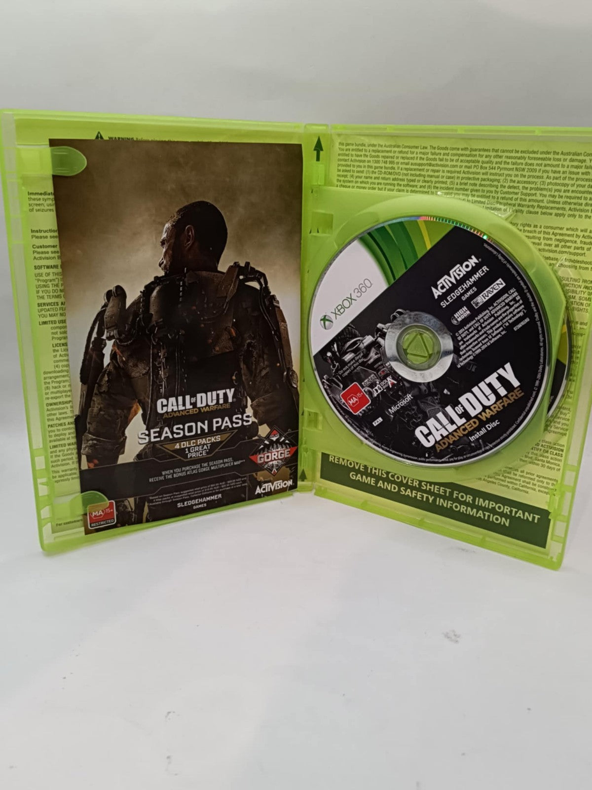 Call of Duty Advanced Warfare Xbox 360 Game PAL Retro Exchange Australia