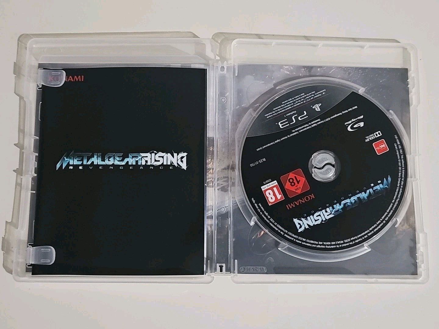 Metal Gear Rising Revengeance PS3 PAL Sony PlayStation 3 Complete PlayStation 3 PS3 Game Retro Exchange Australia
