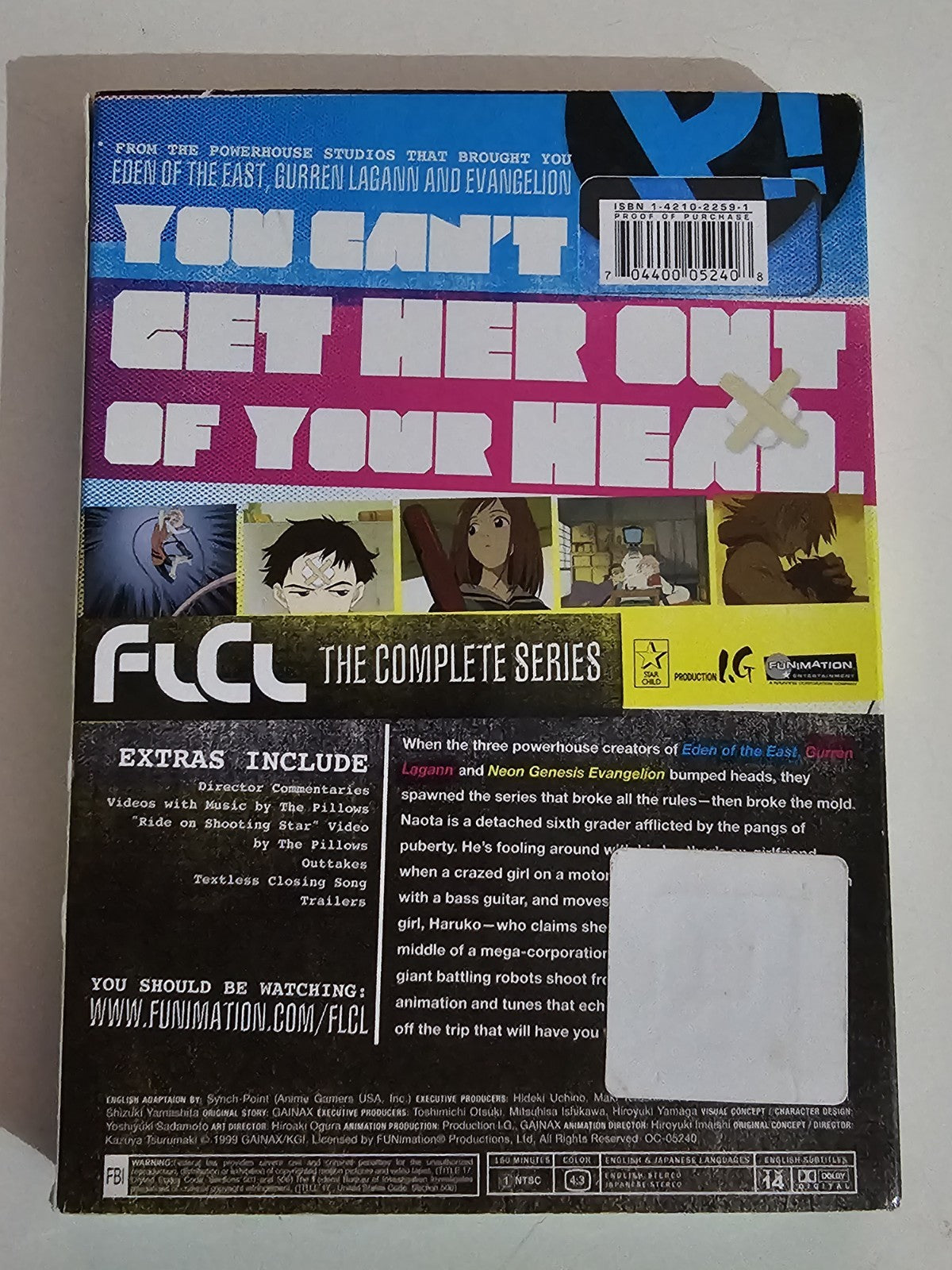 FLCL: Complete (DVD, 2011) - Region 1 Retro Exchange Australia