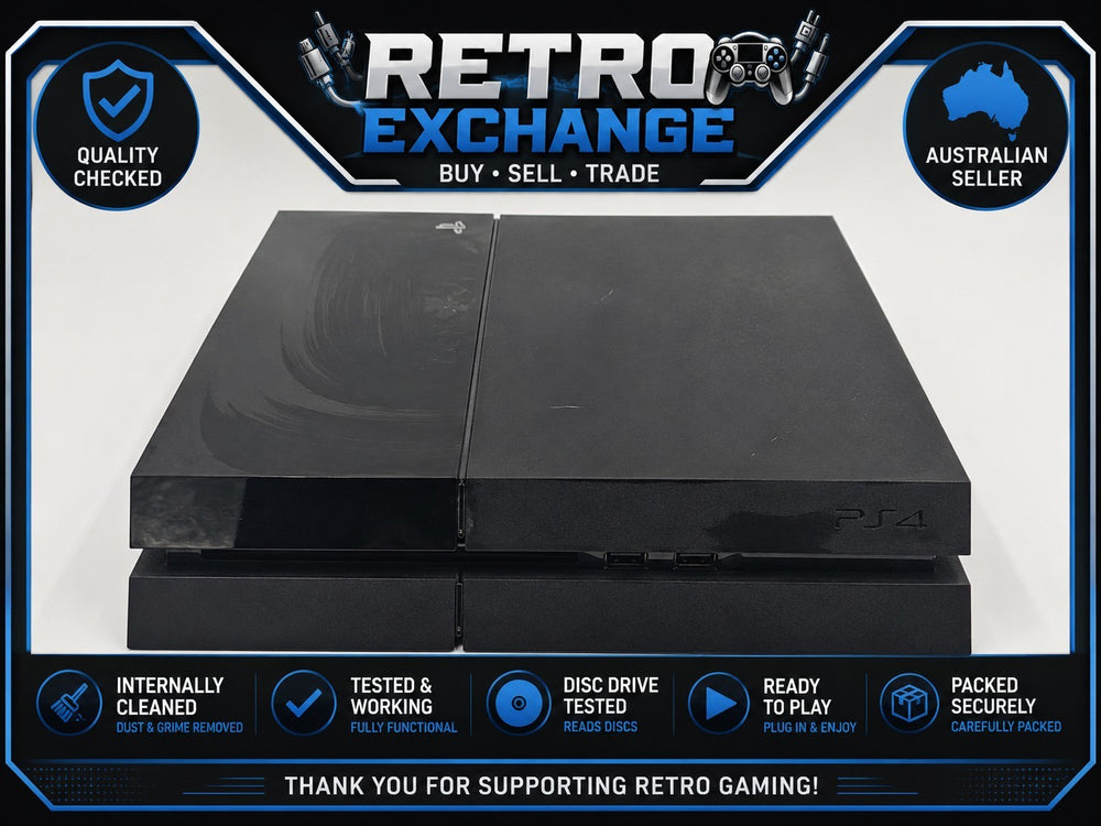 Official Playstation 4 PS4 500GB Console Only | Working | w 60day WARRANTY | Retro Exchange