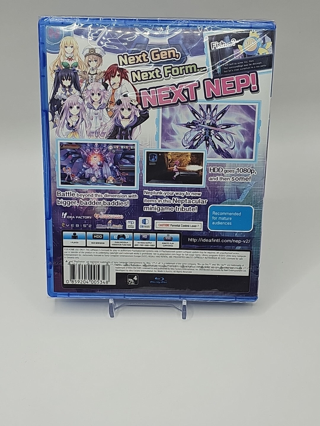 PS4 - *Sealed*Mega Dimension Neptune VII Hyperdimension Neptunia Victory II Pal PlayStation 4 PS4 Game Retro Exchange