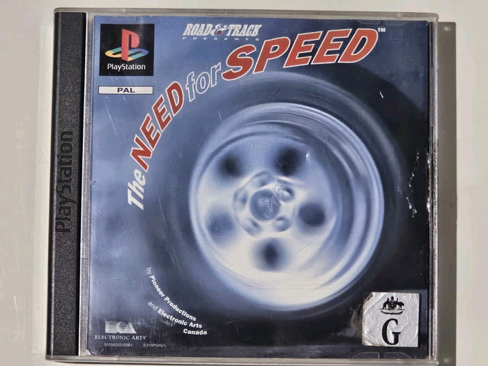 The Need For Speed PS1 Playstation 1 Game PAL Complete w/Manual | Retro Exchange