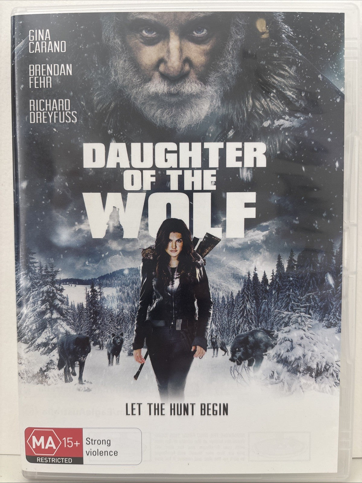Daughter of the Wolf DVD Horror -Richard Dreyfuss Brendon Feha Gina Carano Retro Exchange Australia