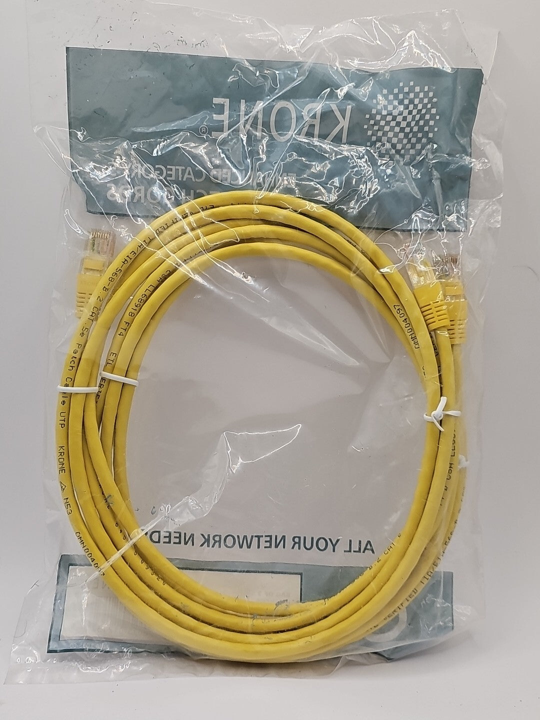 CAT5e Ethernet Network Patch Cable Bag Of 2, 2m RetroExchange Australia
