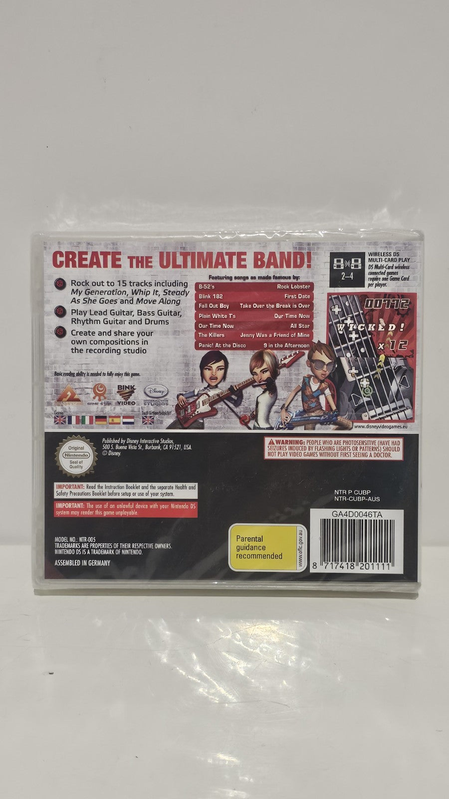 Nintendo DS Game - Ultimate Band Retro Exchange Australia