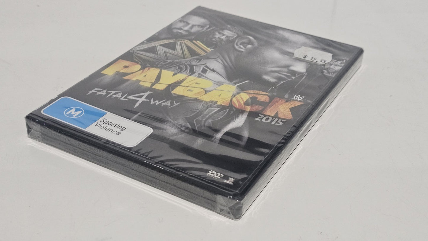 WWE - Payback 2015 DVD Retro Exchange Australia