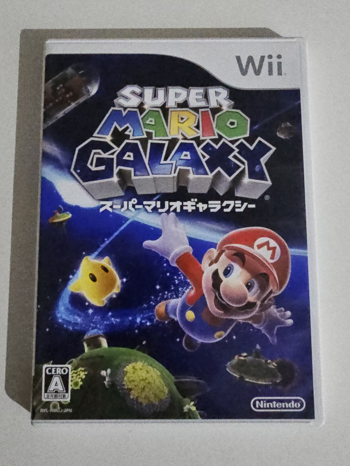 Jap Super Mario Galaxy (Nintendo Wii, 2007) CIB Clean Disc - Tested/Working! Game Retro Exchange Australia