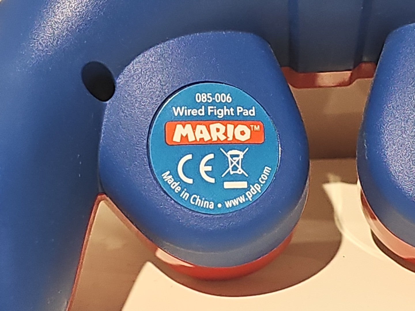 Mario Wired Fight Pad Controller | Nintendo Wii System 085-006 Control Like New Accessory Retro Exchange Australia